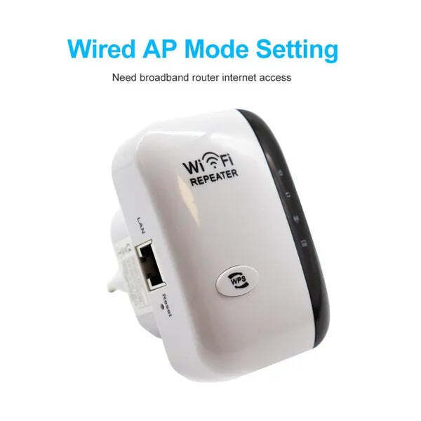 300Mbps WiFi Repeater Extender Amplifier Booster Signal Long Range Wireless