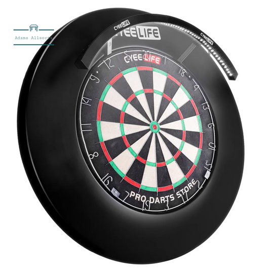 Cyeelife 120 Degree Dartboard Lighting  With Magnetic Clamp (Warm White) Suitable For Circular Dartboards  