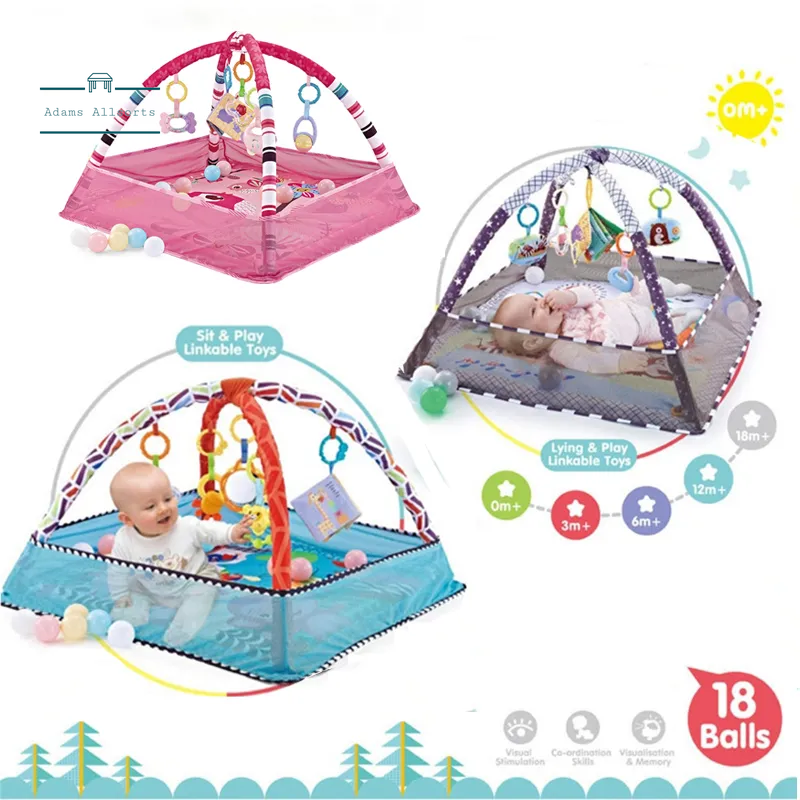 Baby Fitness Frame Crawling Game Blanket Multifunctional Educational Mat Fence Infant Rug Enlightenment Toys