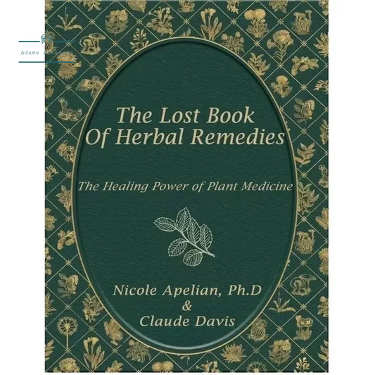 The Lost Book of Herbal Remedies the Healing Power of Plant Medicine Colored Inner Pages Paperback