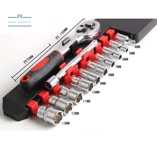 Wrench Socket Set Hardware Car Boat Motorcycle Bicycle Repairing Maintenence Tool