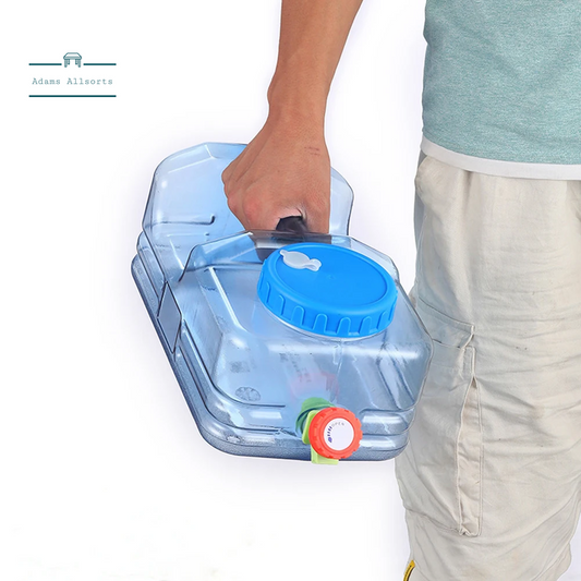10L Capacity Outdoor Water Bucket Portable Tank Container With Faucet Driving Picnic Camping Accessories