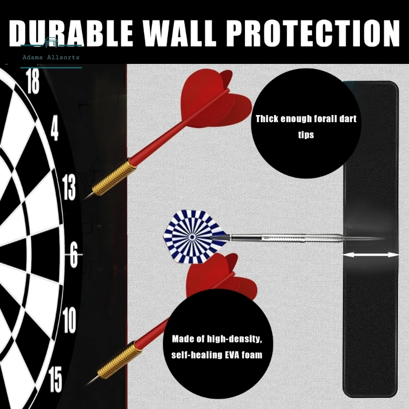  EVA Dartboard Backboard Wall Protector Surround Ring 