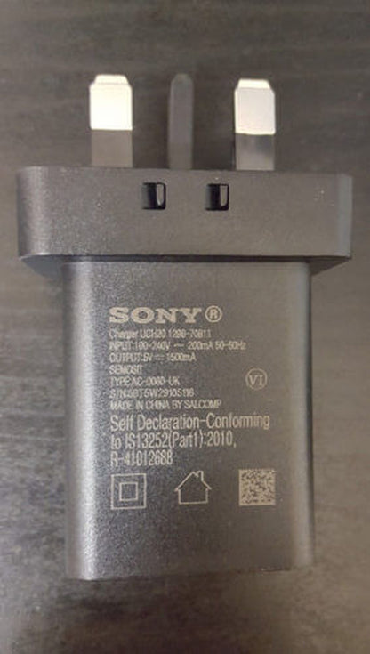 Sony UCH20 Black Mains Charger + EC803 Cable