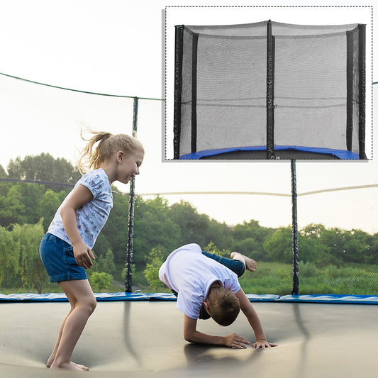 10ft Replacement Safety Trampoline Net with Enclosure