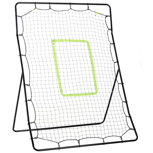 Football Rebounder Net Kids Adults Soccer Game Spot Baseball Softball Training Aid Practise Target Strike Shot Goal Play