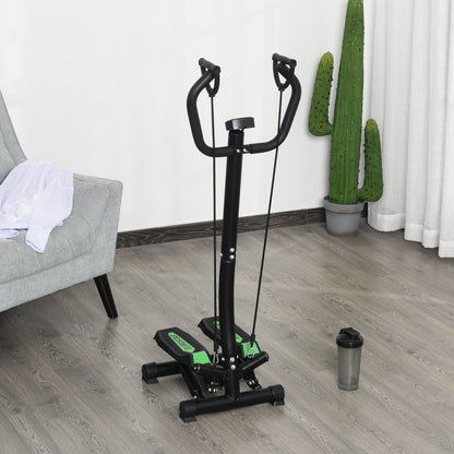 Free Stand Stepper, 40Lx48Wx118H cm-Black/Green