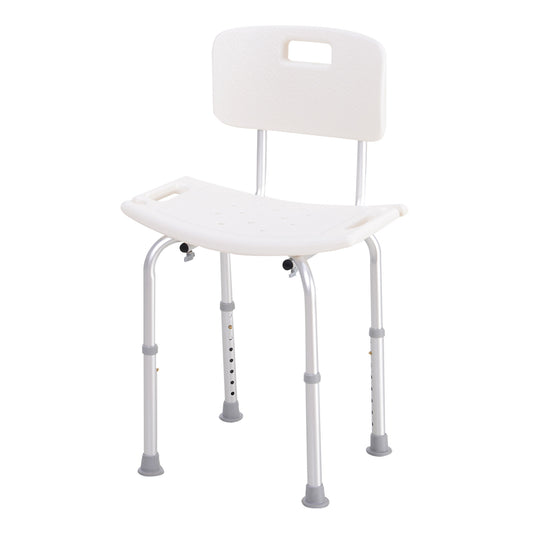 Bathroom Chair Shower Stool Safety Seat Bath With Adjustable Positions