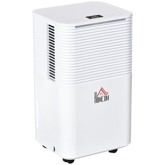 10L/Day 2000ML Portable Quiet Dehumidifier for Home Laundry Room Bedroom Basement, Electric Moisture Air De-Humidifier with 3 Modes