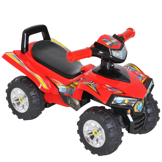 Kids Ride On Quad Bike, 60L x 38W x 42Hcm Red