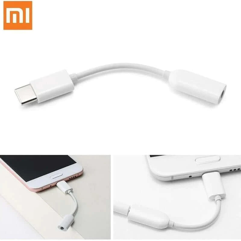 Xiaomi USB-C to 3.5Mm Adapter - White (For Xiaomi Phones)