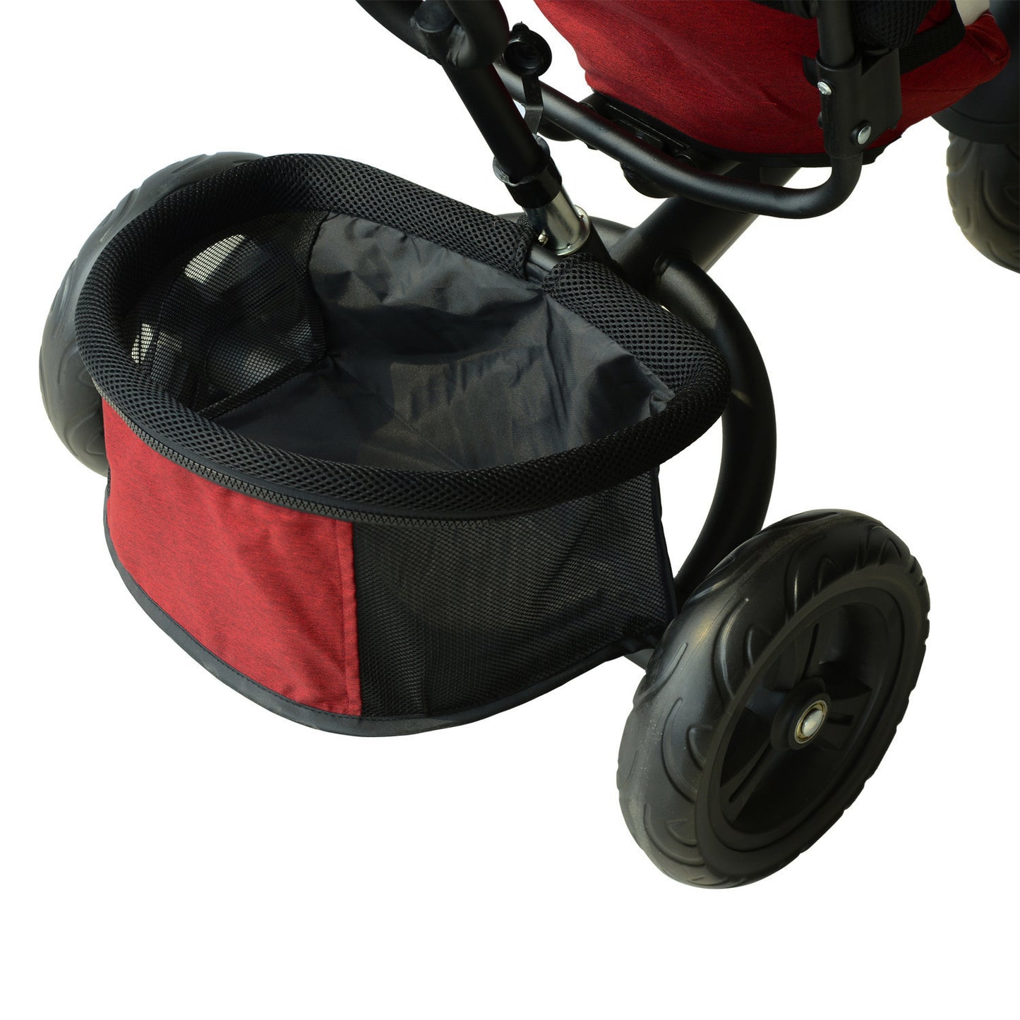 Baby Ride on Tricycle With Canopy-Red