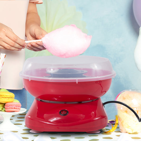 Sugar for Candy Floss Machine Electric Cotton Candy Maker Gadgetry 450W (Red)